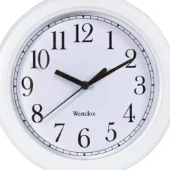 Shop WALL CLOCK,8" ROUND-WHITE - cozylivehome.com | we sell a wide range of comfortable household items Shop All