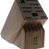 Online Walnut 16 Slot Knife Block - cozylivehome.com | we sell a wide range of comfortable household items Shop All