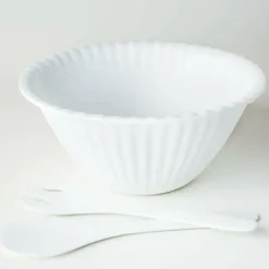 Online Washable Paper Salad Bowl & Tongs Set - cozylivehome.com | we sell a wide range of comfortable household items Shop All