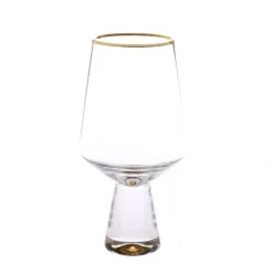 Hot WG851 Short Stem Glasses with Simple Gold Design - cozylivehome.com | we sell a wide range of comfortable household items Shop All