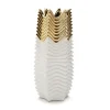 Cheap WGV3253 Matte Gold and White two tone Vase - cozylivehome.com | we sell a wide range of comfortable household items Giftware