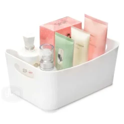 Outlet White Storage Basket 13x 9.4 x 5.6 in - cozylivehome.com | we sell a wide range of comfortable household items Shop All