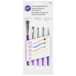 New Wilton Cake Decorating Tools, 5-Piece Brush Set - cozylivehome.com | we sell a wide range of comfortable household items Shop All