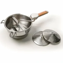 Shop Wood Handle Stainless Steel Food Mill - cozylivehome.com | we sell a wide range of comfortable household items Shop All