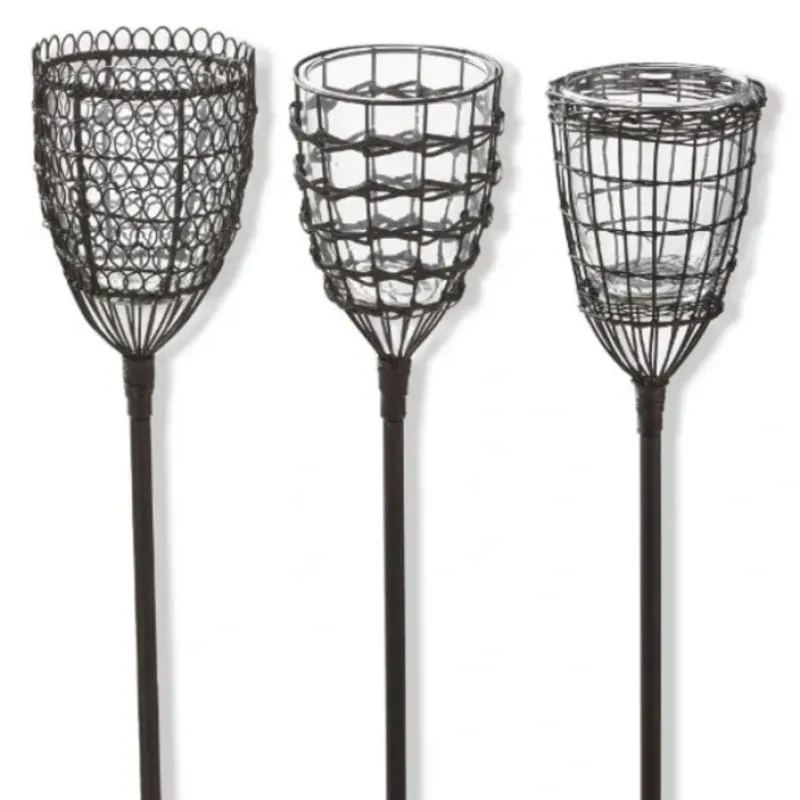 Shop Woven Wire Garden Votive Stake - cozylivehome.com | we sell a wide range of comfortable household items Shop All