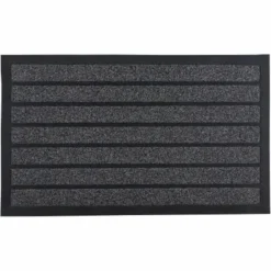 18"X30" Striped Coir Doormat, Black - cozylivehome.com | we sell a wide range of comfortable household items^ Shop All