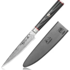 Sale YARI Serrated Utility Knife 5" - cozylivehome.com | we sell a wide range of comfortable household items Shop All