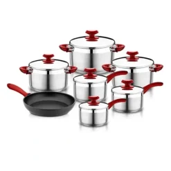 Flash Sale YBM Home 13 Pcs Set, Red - cozylivehome.com | we sell a wide range of comfortable household items Housewares